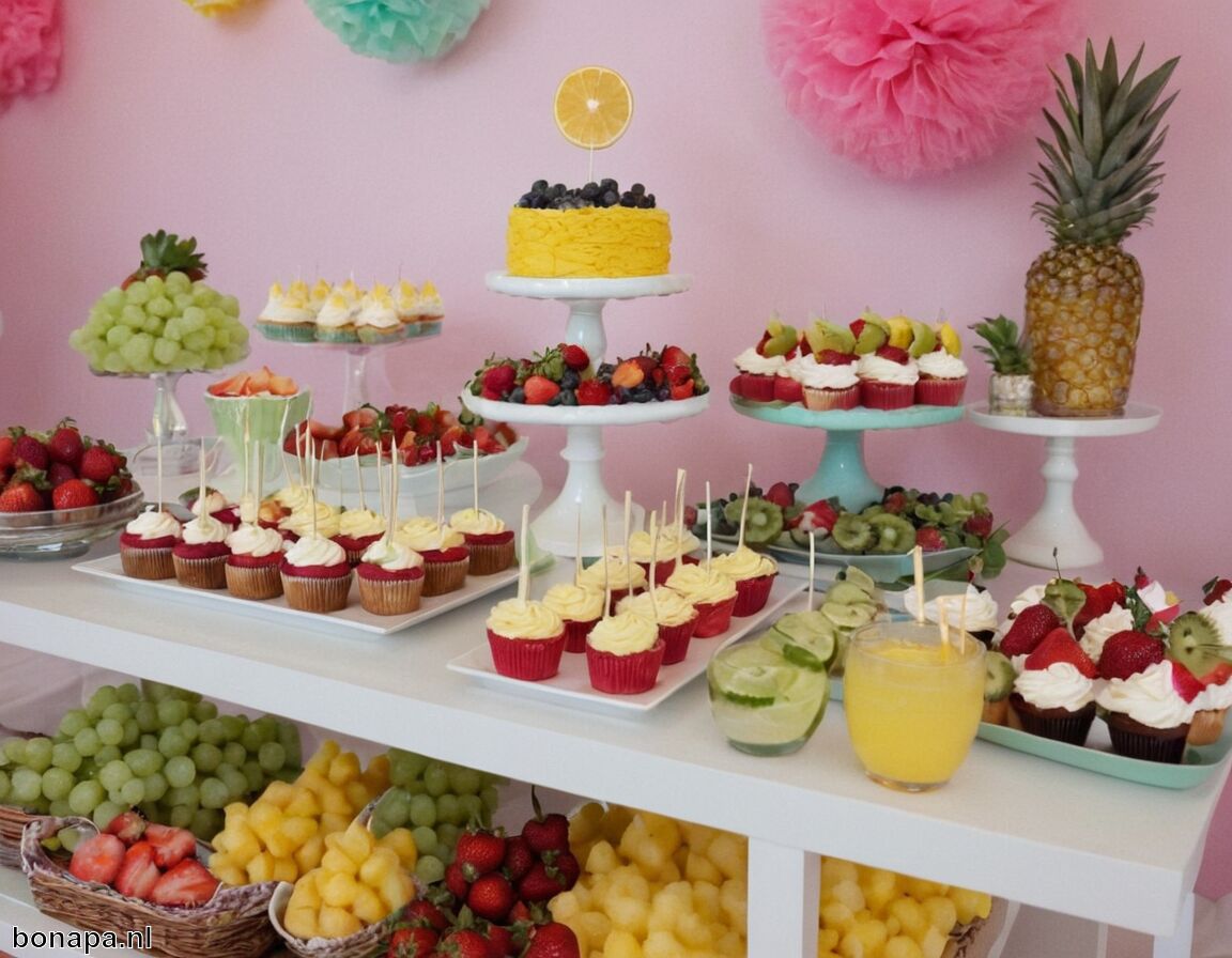 Wat zijn typische babyshowerhapjes? - 16 babyshowerhapjes en -drankjes voor een geslaagd feestje