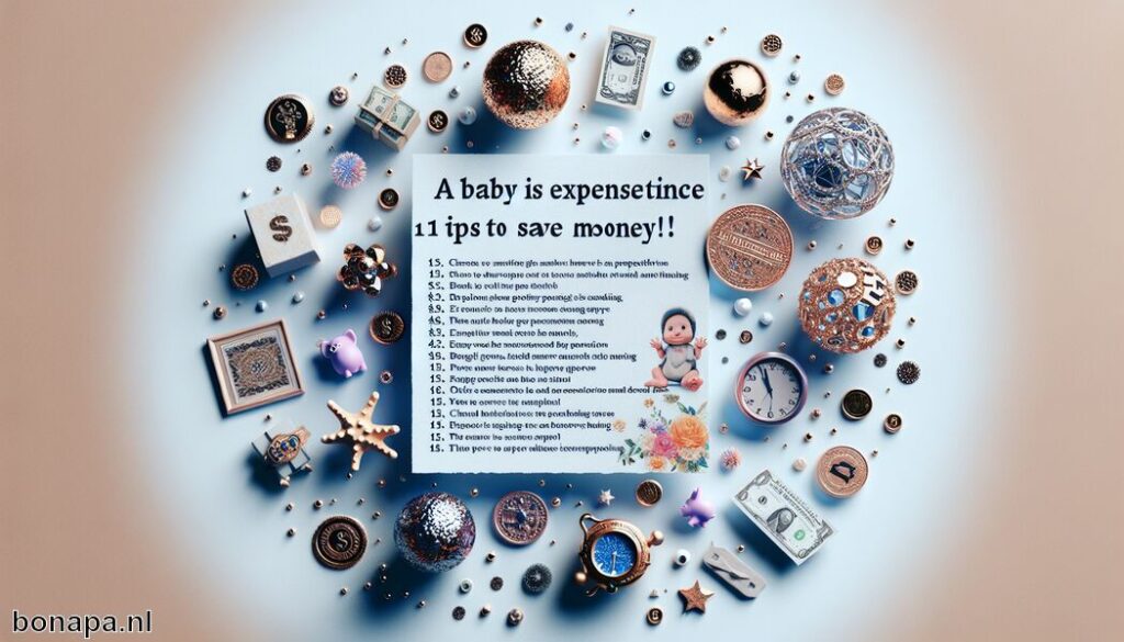 Een baby is al duur genoeg: 15 tips om geld te besparen!